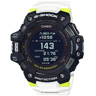 ∣聊聊可議∣CASIO 卡西歐 G-SHOCK 心率偵測 x GPS定位 智能手錶-55mm GBD-H1000-1A7