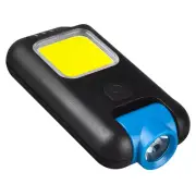 Mini LED Flashlight Portable Keychain Torch Rechargeable Pocket Work Light Lamp