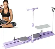 Ski Machine - Leg Strength Split Exerciser,Ski Machine Total Body Slimming Trainer for Indoor Cardio Pilates Yoga Rehabilitation Gym Apartment Fitness