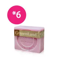 在飛比找ETMall東森購物網優惠-GreenLand 玫瑰香氛絲滑平衡馬賽皂6入(香氛組)