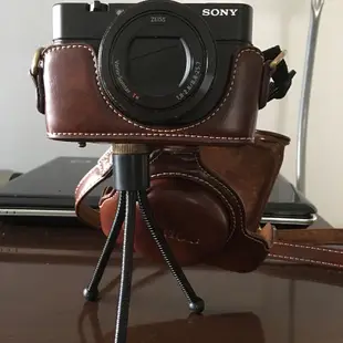 Sony黑卡RX100M6相機包DSC-RX100 M2 M3 M4 M5A M7相機皮套殼復古