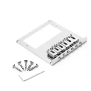 Adjustable Saddles 6 String Fixed Hardtail Bridge For Tele Telecaster Guitar S