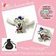 NEW Authentic PANDORA Disney Apprentice Sorcerer Mickey Charm - 792954C01