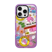 iPhone 16 Pro Impact Case MagSafe Compatible PINGO CAT STICKER