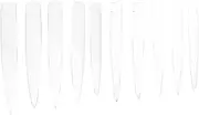 FOMIYES Manicure Long Artificial Nails Pcs Fingernail Diy Nail Art Practice Hand Halloween False Removable Diy Kit