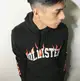 美國百分百【全新真品】Hollister Co. 帽T HCO 連帽 T恤 長袖 logo 火 黑色 S號 J718