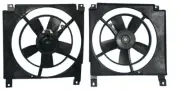 Dual Radiator & Condenser Fan Assembly For 1987-1989 Corsica