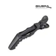 Giubra Black crocodile clips, 4-piece pack