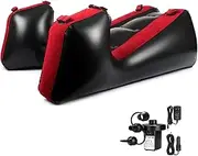 Forodo Inflatable Sofa,Inflatable Sofa Bed with Electirc Inflator,Portable Inflatable Sofa Lounge Chair,PVC Flocked Chair Ramp Furniture for Bedroom