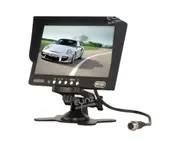 Elinz 7" Monitor HD 12V/24V with 2 AV inputs 4PIN advanced