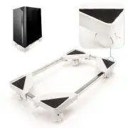 Computer Tower Stand with Wheels Adjustable CPU Stand PC Tower Stand Cart Sui...