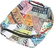 [KOMBIUDA] Travel Luggage Cover Elastic Suitcase Protector Washable Trolley Cover with Cartoon Patterns Fits Luggage Stylish Travel Bag Accessory for Easy Identification