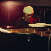 Pianist Cecil Taylor performs on stage at Ronnie Scott's in London- Old Photo 1