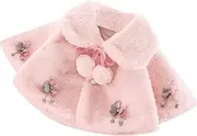 [Generic] Snow for Girls Windproof Cape Winter Cute Faux Warm Coat Baby Toddler Cloak Girls Girls Coat&Jacket Girls Winter Coat Hood