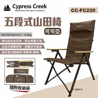 在飛比找Yahoo奇摩購物中心優惠-Cypress Creek 賽普勒斯 五段式山田椅 CC-F