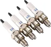 GOOFIT AT7C Spark plug for 110cc 125cc 140cc PIT PRO Trail Quad Dirt Bike ATV Buggy 40-6 Engine GT406 Pack of 4
