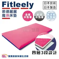 在飛比找樂天市場購物網優惠-【24期0利率】Fitleely菲德麗麗 魔換床墊 日本製 