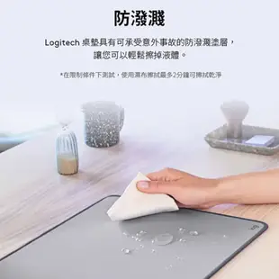Logitech 羅技 DESK MAT 桌面滑鼠墊 桌墊 大型滑鼠墊 防滑底面 防水 鼠墊 LOGI124