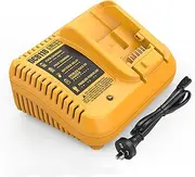 Abatinvo DCB118 Rapid Battery Charger, Compatible with Dewalt 12V/20V MAX Lithium-ion Battery Charger DCB112 DCB101 DCB105 DCB115 DCB107, Fit DCB120 DCB127 DCB206 DCB205 DCB204 DCB203 DCB201 DCB200