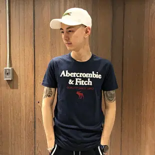 美國百分百【全新真品】Abercrombie & Fitch T恤 AF 短袖 T-shirt 短T logo AW13