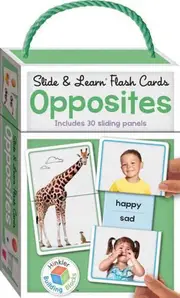 Building Blocks Slide & Learn Flashcards Opposites