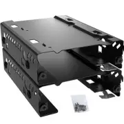 2 Pack Stackable 3.5 / 2.5 Inch Cases HDD Hard Drive Mounting2256