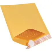 5" X 10" Kraft #00 Self-Seal Bubble Mailers (180 Per/Case)