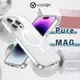 VOYAGE 抗摔防刮保護殼-Pure MAG-透明-iPhone 15 Pro Max (6.7")