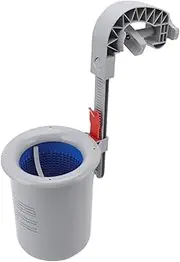 Pool Skimmer Kit, Plastic Wall Mount Surface Skimmer with Basket for Above Ground Pools, Stock Tank, Automatic Swimming Pool Cleaning Equipment, Pool Maintenance Kit Pool Filter