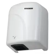 Mywashroom Hand Dryer Touchless Automatic Operation Ensures Hygienic-White
