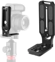 Camera L Bracket QR Plate Universal Bracket 1/4" for Arca Swiss DJI Osmo Ronin