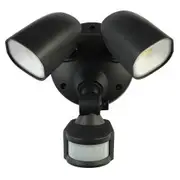 Brilliant Shielder 20W COB LED Twin Adjustable Outdoor Spotlight with Motion Sensor