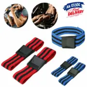 2X Blood Stop Flow Arm Restriction Occlusion BFR Tourniquet Training Bicep Bands