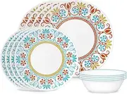 [CORELLE] Global Collection Terracotta Dreams Dinnerware Set (12-Pieces)