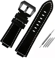 [HFZCSIMR] Vintage Frosted Leather Watch Band Fit For Casio DW5600/5610 GA110 GM5600 GM2100 GA2100 Modified Strap Bracelet Brown Blue 16mm