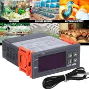 110-220VAC Temperature Controller Control Temp Thermostat Switch W/ Sensor