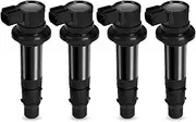 Ignition Coil 5VY-82310-00-00 F6T558 Compatible For Yamaha YZF-R6 YZF-R6S YZF-R1 FZ1 Vmax 1700 FZS1 Motorcycle Accessories 4 Pack