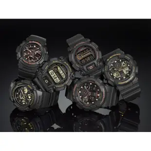 CASIO卡西歐 G-SHOCK運動雙顯手錶-玫金x黑(GA-100GBX-1A4DR)原廠公司貨ERICA STORE