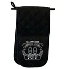 May Gemin Birthday All Men Are Created Equal Mitt Oven Gloves Kitchen BBQ Mitts