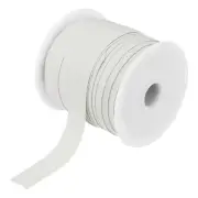 1/2 Inch Single Fold Bias Tape Cotton for Sewing(Light White 25 Yards)