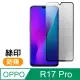 OPPO R17 Pro 絲印 滿版 高清防窺 9H 鋼化玻璃膜