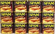 Spam Hickory Smoke Luncheon Meat 12 oz ( Pack of 12 )~5/2027