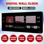 LED Digital Clock Large Jumbo Display Desk Wall Clock with Temperature Calendar
