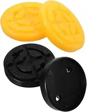 4pcs Lift Rubber Pads High-strength Round Car Jack Accessories Anti-slip And Durable Automotive Lift Pads Noise Reduction For Vehicle Repair