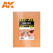 Cork Sheets Fine Grained - 200x300x2mm