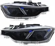 Car Led Headlights Compatible For BMW F30 F35 2013-2018 318i 320i 325i Head Lamp Modified LED DRL Lens Automotive Accessories(For Xenon)