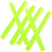 6 Pcs Papa Circle LED Light Strip Reflective Vest Wrist Bands
