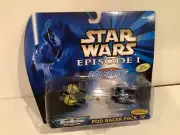 Galoob STAR WARS Episode I Micro Machines (1999) Pod Racer Pack IV, New, Sealed