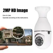 Camera 2MP Motion Sensor Infrared Night WiFi 110-240V For Security.