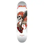 POWELL PERALTA FLIGHT METALLICA COLLAB WHITE 8.75 功能強化 板身*